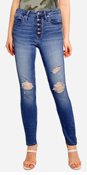 خرید شلوار جین زنانه ارزان در دیزی بست