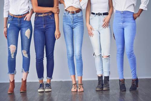 انواع مدل های شلوار جین زنانه